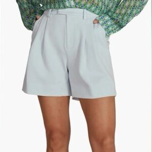 DYNAMITE | Light Blue Pleated Shorts Size XS